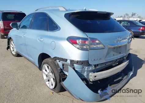 2010 Lexus Rx 350 z USA, uszkodzony, nr VIN 2T2ZK1BA6AC002660